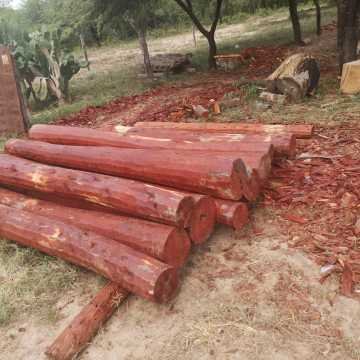 Postes de quebracho colorado, itin, varillas Santiago del Estero