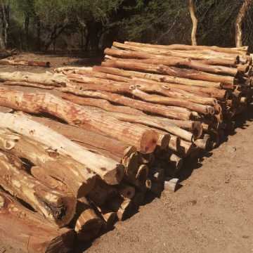 Postes de quebracho colorado, itin, varillas Santiago del Estero