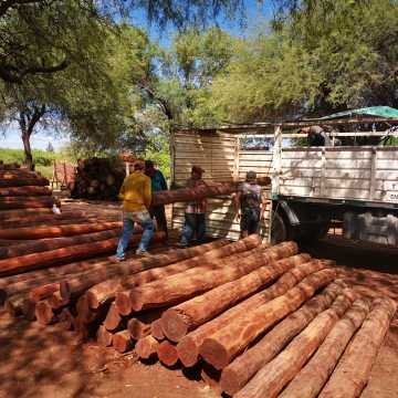 Postes de quebracho colorado, itin, varillas Santiago del Estero